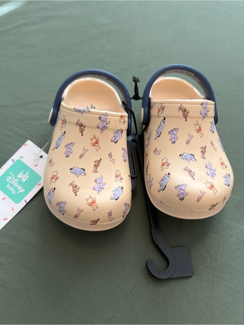Beige Kids Clogs Size 6